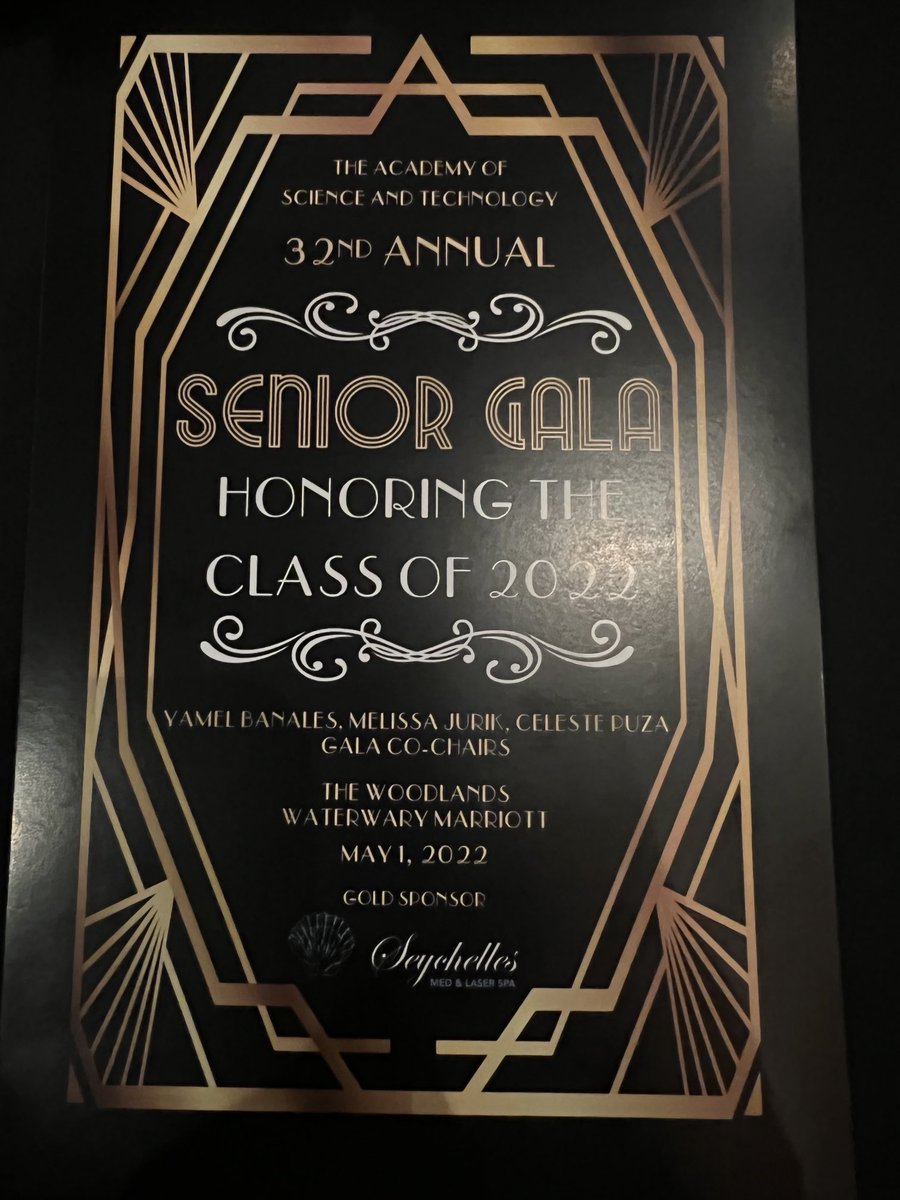 Great night celebrating some of the College Park Seniors!