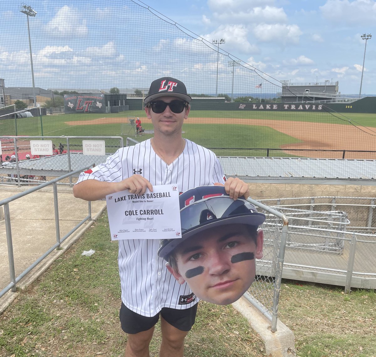 ColeCarroll13's tweet photo. I’m so incredibly proud to receive this award from @LTCavBaseball . I had no idea what I was getting into 5 years ago when I moved here. The brotherhood and friends I’ve created will last a lifetime. Now let’s go finish the job… https://t.co/VjAcscjh1G