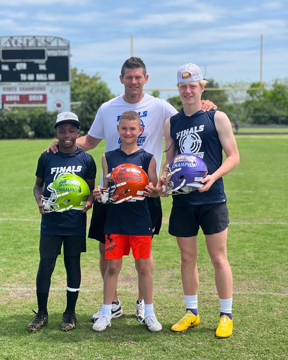 CalebAbraham19's tweet photo. Thankful to complete with some of the best QBs at Gunslinger @TColston6. Thank you to all the coaches/staff for a great event. @QBHitList @CoachPhilyaw @kcolesports @VAQB8 @qbtrainer14 @QuarterbackDocs @Top500scout @PrepRedzoneNext @DEFCONTX7v7 @PhillipsQBA @_TheQuBe @Qb1Nation https://t.co/BNh1tAtJHh