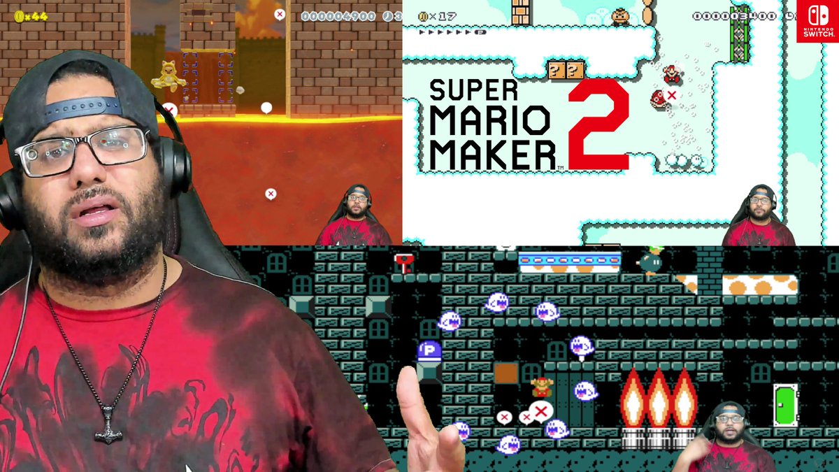 RobFigGames's tweet photo. On this week's #SuperMarioMaker2 We play 3 challenging levels!
https://t.co/loQ0bGe5pW
#SMM2 #RobioMaker #RobFigGames #NintendoSwitch #YoutubeGaming #YoutubeGamer #Youtube #Subscribe #RoadTo400Subs https://t.co/siNLDwR84W
