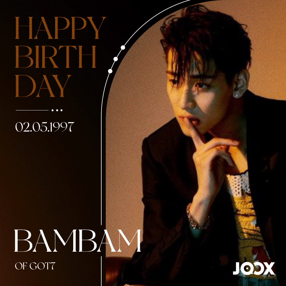 Happy Birthday BamBam of GOT7 🎂
พี่จู๊กซ์ขอให้แบมแบม สุขภาพร่างกายแข็งแรง มีแรงทำผลงานดีๆ ให้พวกเราติดตามตลอดไปเลย เป็นกำลังใจให้น้าา 💚

ฟังเพลงจาก BamBam
👉open.joox.com/s/rd?k=rkWbw

#KingDoubleBDay 
#우리_뱀뱀이_생일축하해 
#BamBam <a href="/BamBam1A/">BamBam</a>