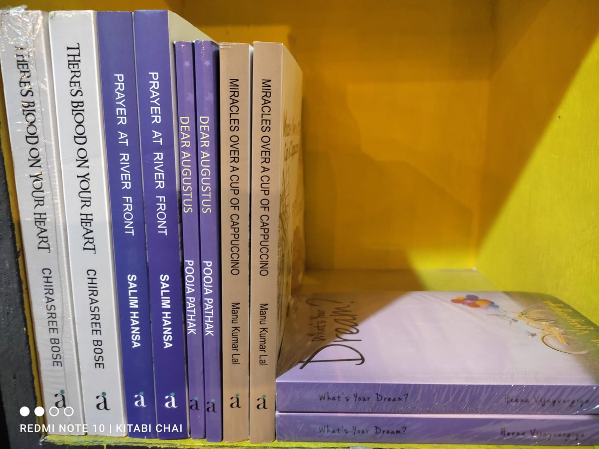 AuthorsInkIndia's tweet photo. *Author's Ink* books are now available at Kitabi Chai Cafe & Book Store.
DM for details on offline distribution.
#WritingCommunity
#wip
#booktwt
#BookTwitter
#readingcommunity
#AuthorsOfTwitter
#authorsink
#neildsilva
#crossword https://t.co/zZ94FjPGrG