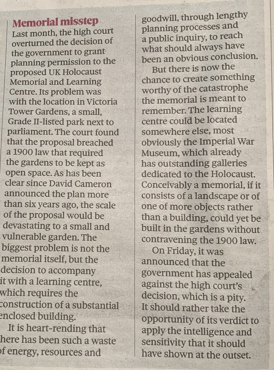 Another fine piece from Rowan Moore on the Memorial