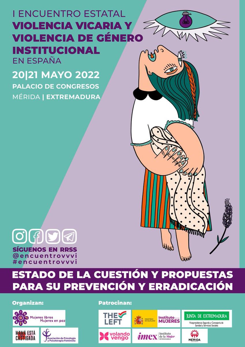 encuentrovvvi's tweet image. #Encuentrovvvi
La realidad es alarmante, no en vano la ONU, en tan sólo tres meses ha manifestado su gran preocupación en tres ocasiones diferentes. Somos más de 200 inscritas. Te esperamos en #Mérida 20 y 21 de mayo
Inscripciones y toda la información: bit.ly/FORMULARIO-vvvi