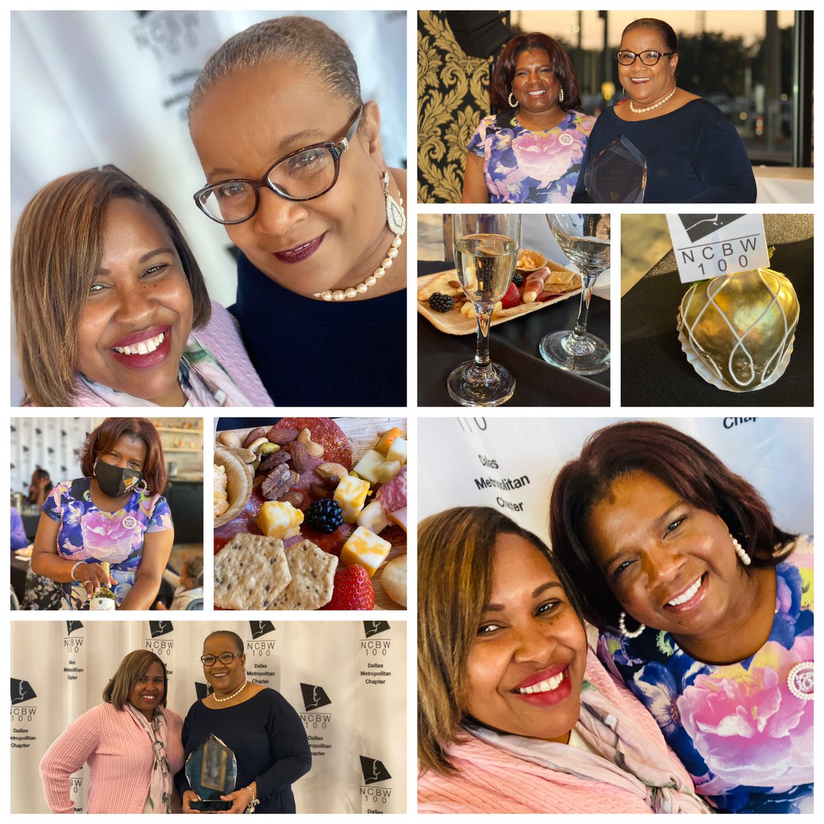 evadcoleman's tweet photo. Congrats @dallas100NCBW on classy #AllThatGlittersIsGold #Scholarship #Fundraising #WineTasting event that honored my Sis @penonfire Cheryl Smith with Annie Malone Economic Empowerment award! #Proud of my #SororitySister & #NCBWDallas Prez Sonya Irby #IMessenger #TexasMetroNews https://t.co/mQoOnO3ck8