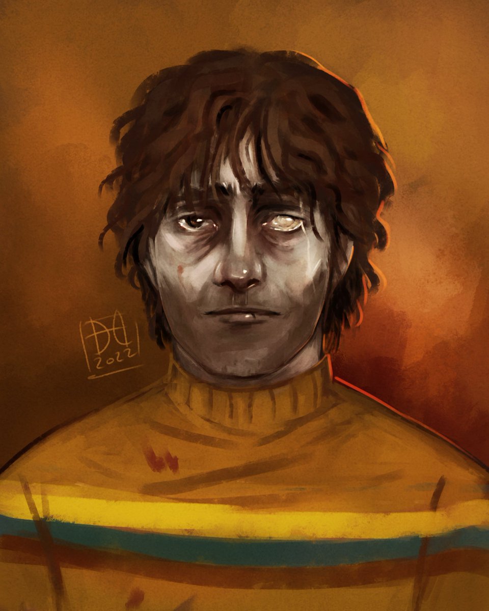 HalloweenSims's tweet photo. Darling your love's like witchcraft🧡🎃🍂

I was listening to Graveyard club and their music always gives me autumn vibes, so I painted Riley and Michael wearing sweaters🧡😁
#michaelmyers #rileycooper #HalloweenNoESfanfic https://t.co/epto17Fv2M
