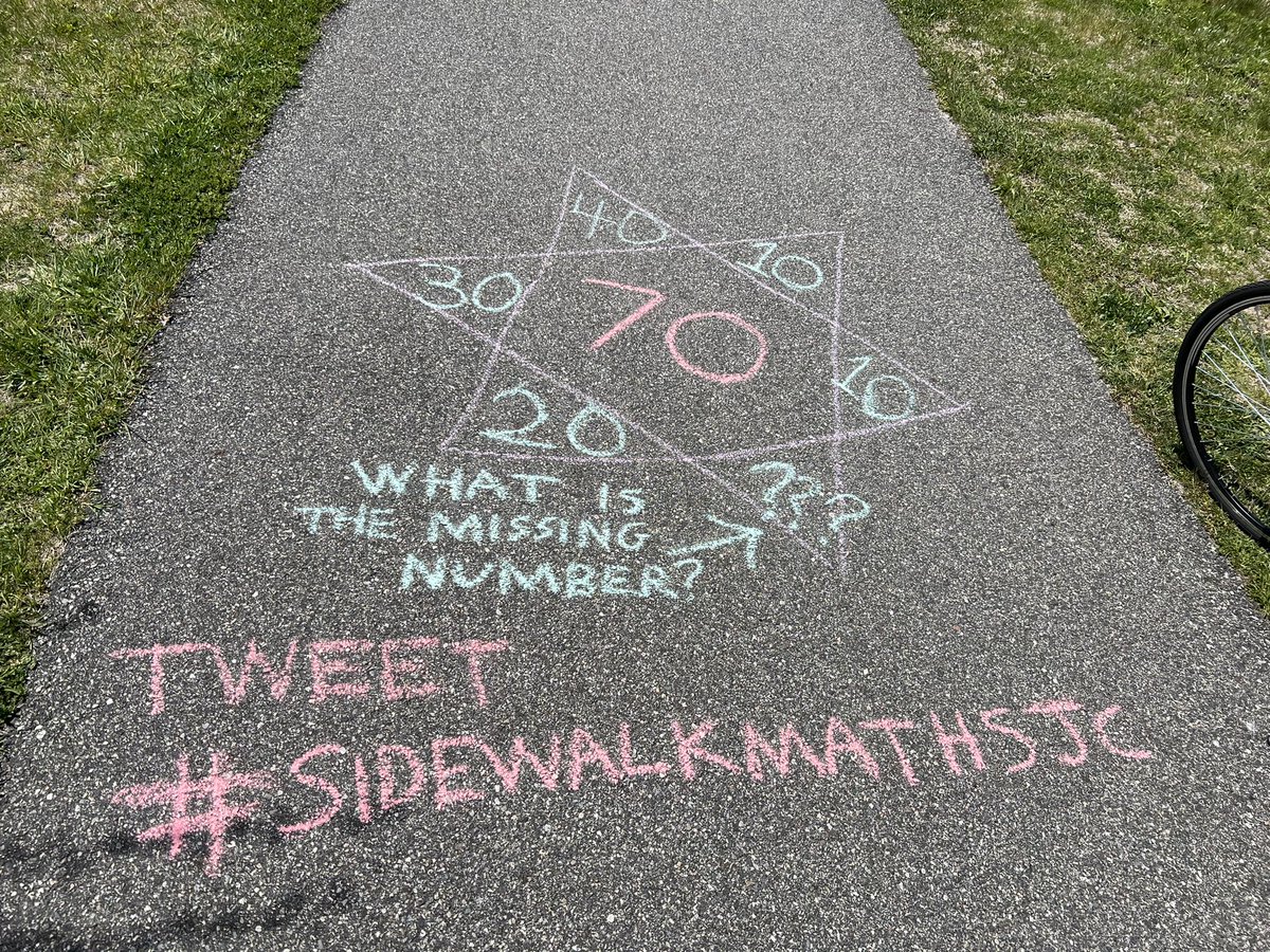 #sidewalkmathSJC