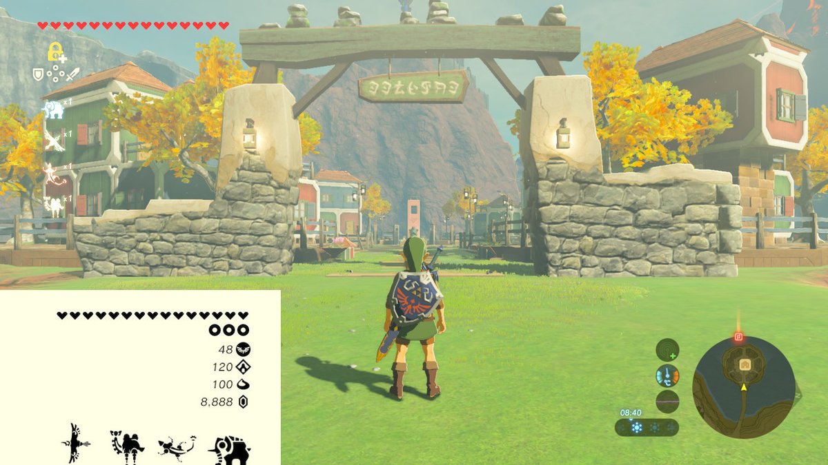 ChocoSandwhich's tweet image. Completed Breath of the Wild, just became one of my favourite games.