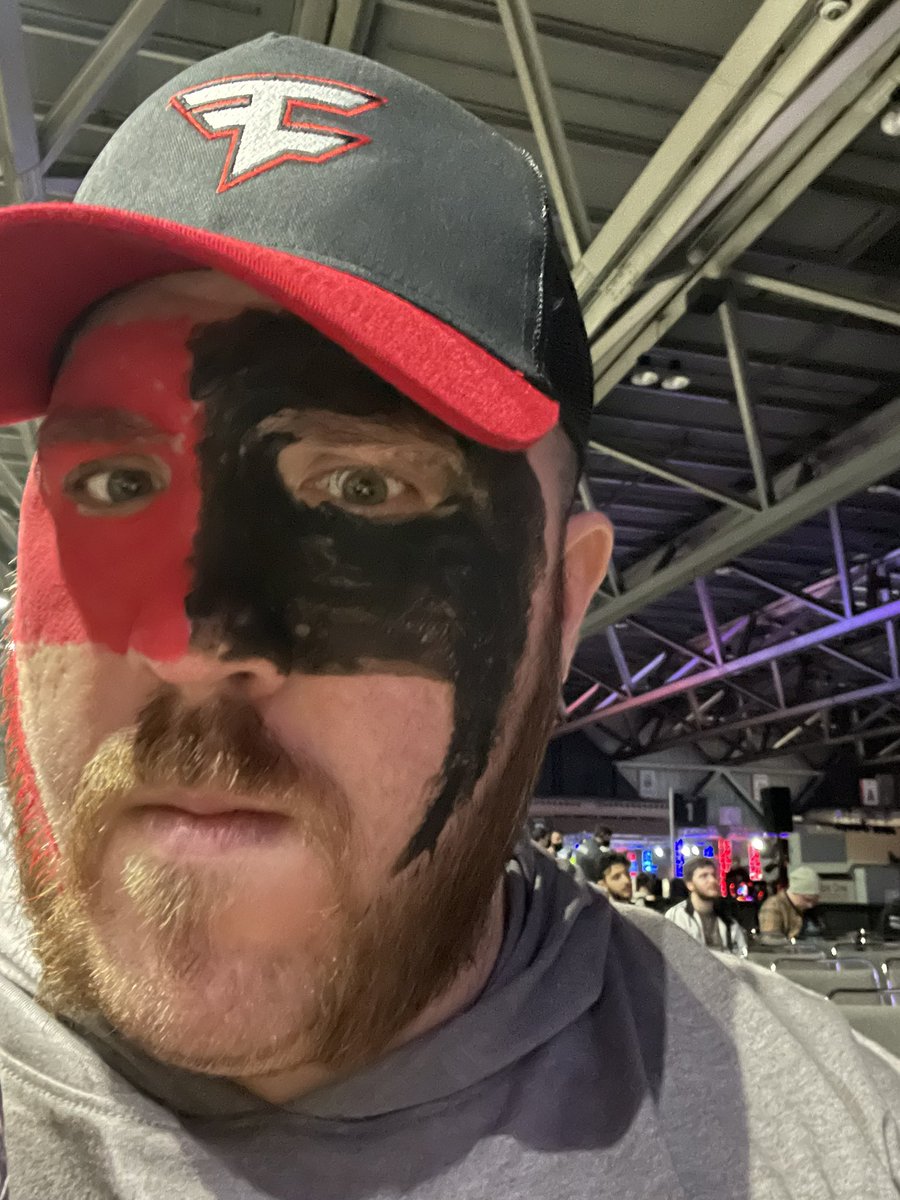 nation_salty's tweet photo. Better Faze Up locked in baby I don’t see any other fans on from other orgs with war paint let’s go #HCSKansasCity2022 #FaZeUp #hypemod #snip3city https://t.co/WY8hbcAa3u