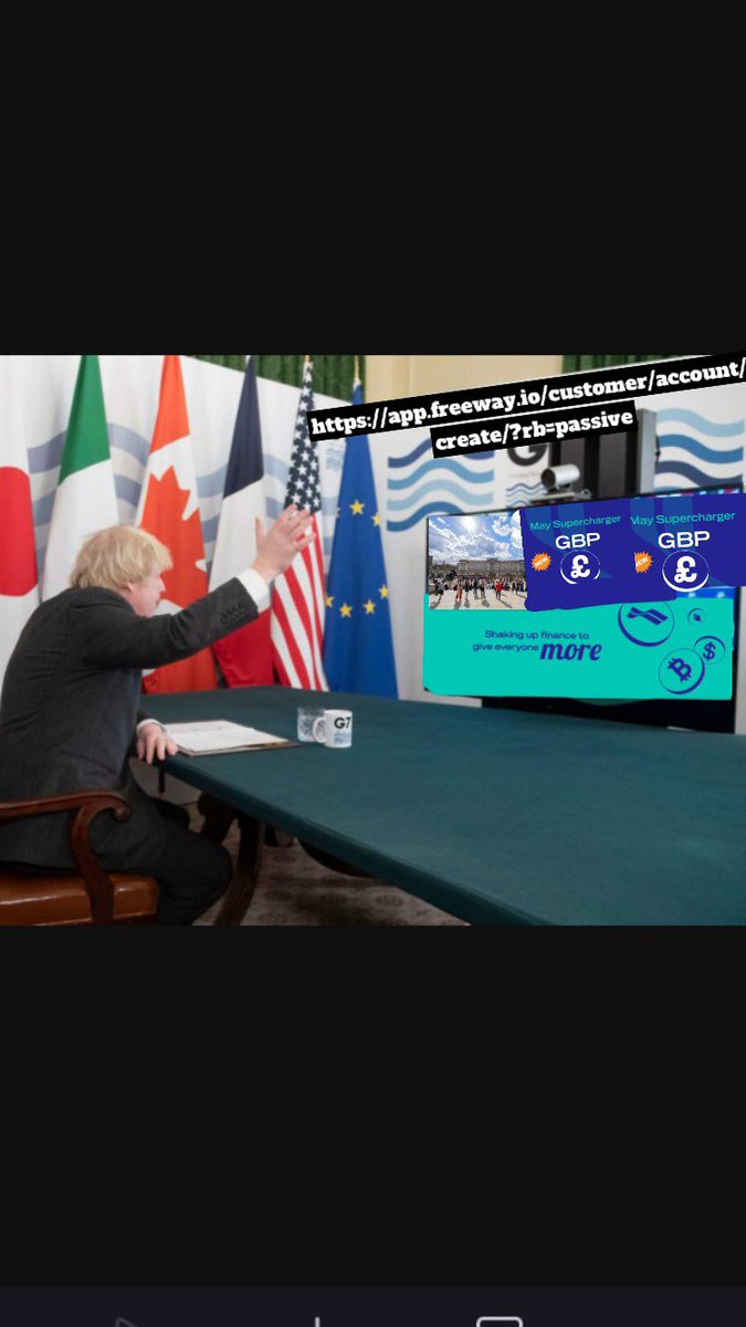 Freewaywhale's tweet photo. 1. MY PROUD NATION! Yes inflation is 7% yoy. Yes we are all struggling! BUT NO MORE! I have solved it! A great discussion today with The @FreewayFi team and 11th of may WE INTRODUCE #GBP SUPERCHARGER!! The U.K.s treasury will be 100% into this supercharger #Letsparty 🚀 🎉🍾🥳 https://t.co/aRhOaQJG3j