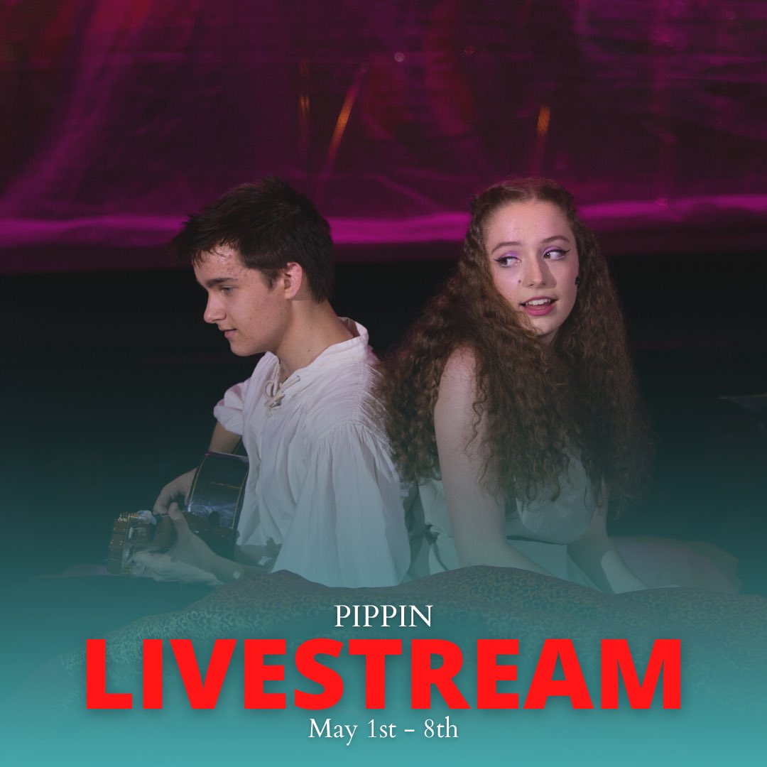 cetheatre's tweet photo. Starting tonight at 7PM, CET’s Pippin will be available to stream on YouTube! 🖤🌟 Get tickets here: https://t.co/ILNS1YLW0W https://t.co/x6yLjI2JCe
