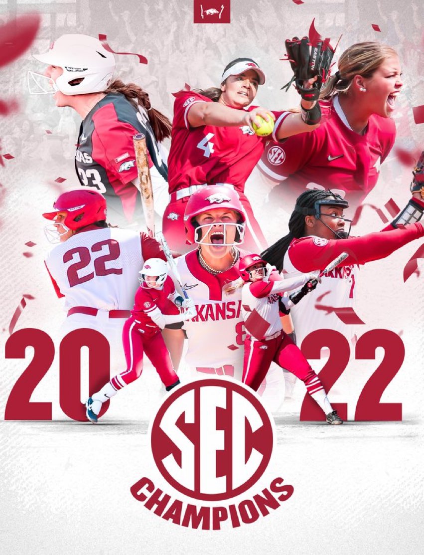 BACK TO BACK FOR <a href="/RazorbackSB/">Arkansas Softball</a>