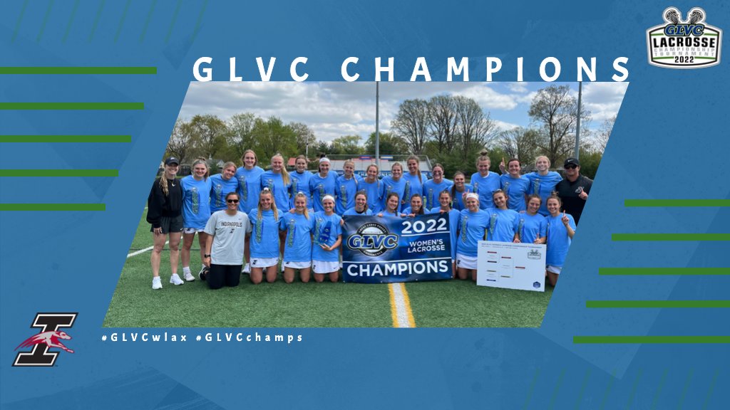 GLVCsports's tweet photo. 🥍🏆 Congratulations to @UIndyAthletics for repeating as #GLVCwlax Champions! #GLVCchamps

🔗 https://t.co/QQOgHvX6nI https://t.co/Y5fsONmCFh