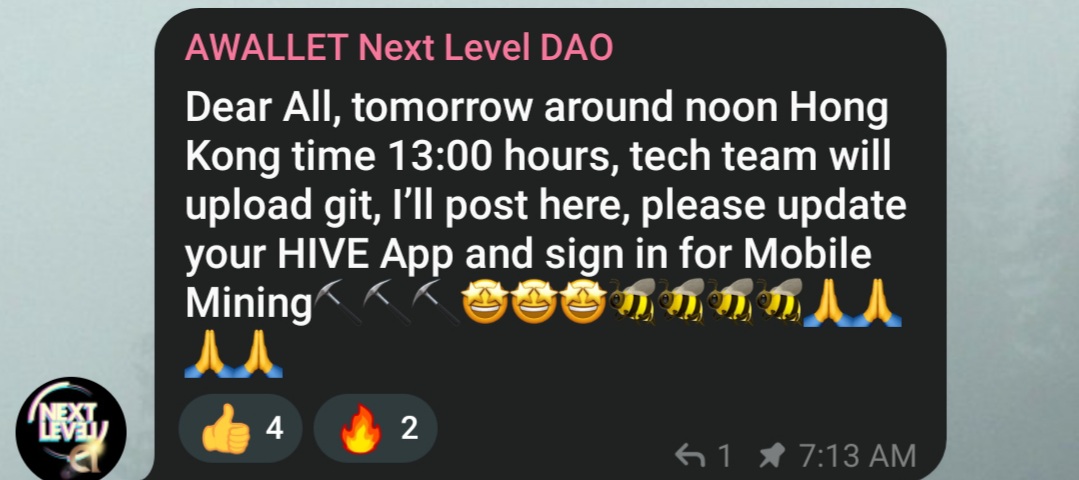 CMG131111's tweet photo. $NSAV #HIVE #Awallet #ACOIN #mining #mobilemining #cryptocurrency #CryptoNews #Crypto #Apple #GooglePlay
https://t.co/D6g8aKEoma https://t.co/cHiI1CMSU2
