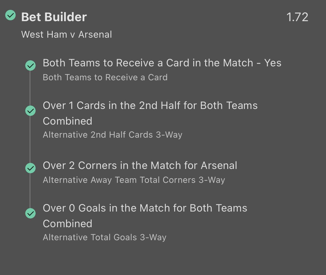 TipsRaw's tweet image. Today’s Football Winners 💰

5/7 winners today, only losers being quite high odds too👇

Double @ 1.62 ✅
Double @ 1.8 ✅
AC Milan @ 1.61 ✅
Chelsea Big Odds @ 4.0 ❌
Prem Builder @ 1.72 ✅
Big Odds Arsenal Builder @ 4.75 ✅
Longshot @ 17.0 ❌

RT + Like to support the page ❤️❗️
