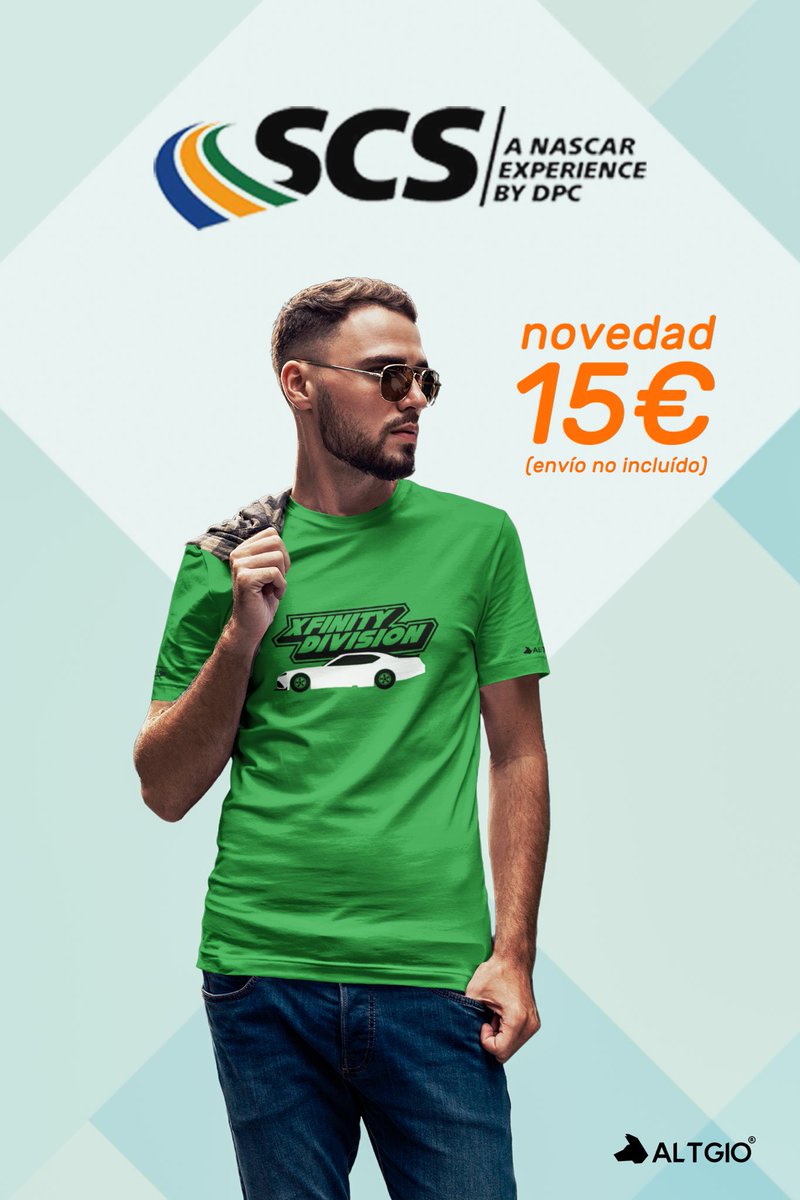 NOVEDAD! Camiseta Xfinity Division de la <a href="/DriversparadeCb/">Drivers Parade Club</a> por solo 15€ + envío, pídela la tuya!! MP en nuestra cuenta Twitter