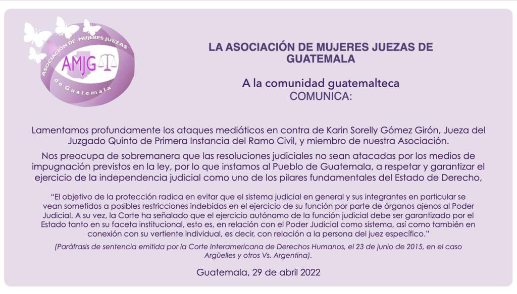 karinsgomez's tweet photo. #independenciajudicial https://t.co/bpZE96ZuoY