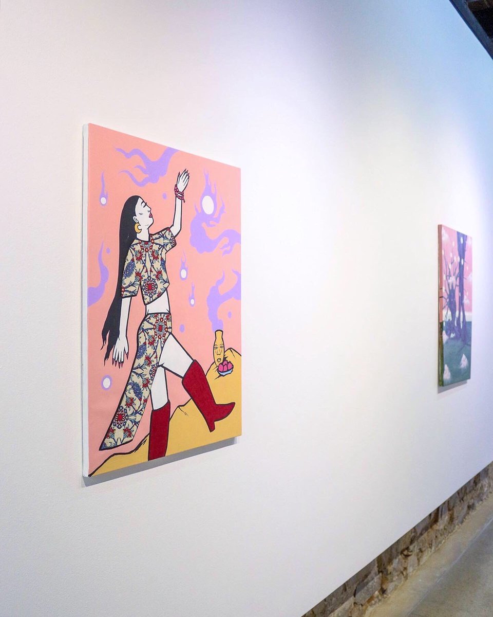 MosaOneArt's tweet photo. Really excited for my first exhibition this year, If you’re in Cape Town you should definitely pass at @eclecticacontemporary for “Bad posture” the collective exhibition curated by Marli Oden from April 7 to may 31.

#mosaone #lemondeourien🌎 https://t.co/abxdHtcum7