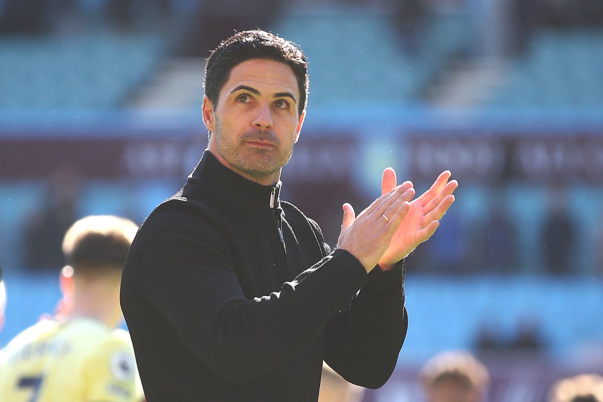 ثلاث مباريات متتاليه 

تشيلسي - مان يونايتد - وست هام 

9 أهداف - استقبل 4 

مباراتين منها برى الملعب 

غياب أظهرة الفريق الأساسيه ومحور الارتكاز ، الإعتماد على مهاجم 22 عام في أهم وقت في الموسم ونجح ذلك . 

ارتيتا نجم الموسم في ارسنال . ❤️