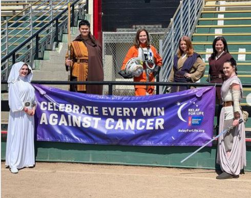 rebellegion's tweet photo. You may have seen #RebelLegion #EndorBase in one of three places yesterday: Relay for Life in #SantaClara, PanCan PurpleStride in #Sacramento &amp; Lumacon in #Petaluma. Stay tuned for our May the Fourth activities! #ewoskdoinggood #purplestride #relayforlife https://t.co/71DdEJLAXg