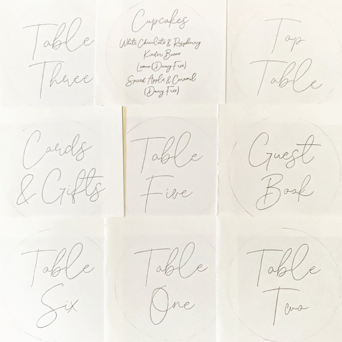 • Wedding Stationery • 

Drafting up the font for some acrylic table signs for my wedding in October! 🥰 Am I missing a sign for anything important? 

#weddingdesign #diywedding