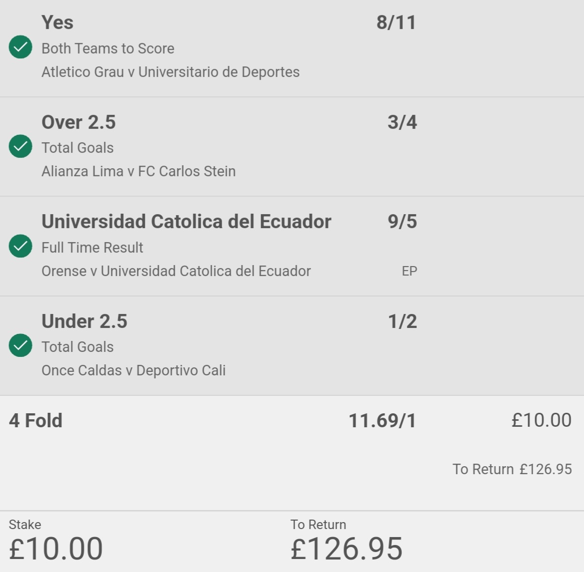 garydoc777's tweet photo. My evening acca's ⬇️ I'll giveaway HALF of any winnings from ALL of these acca's to a follower that likes this tweet 💚 (you MUST have PayPal) 🤞🤞🤞🤞 https://t.co/mJLNgYQfh9