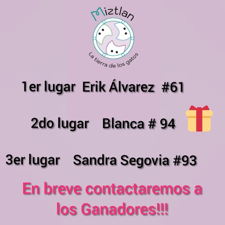 miztlan's tweet photo. Los resultados de la Rifa:
El video completo pueden verlo en @miztlancitos en Instagram por favor !! https://t.co/NcyKin93C8