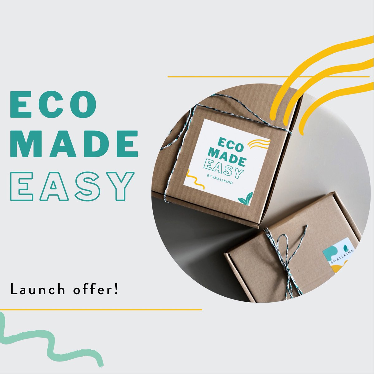 smallkinduk's tweet image. It’s here 💌 Eco Made Easy is a subscription + membership with a difference. Let us help you to make eco changes while saving time and £ Subscribe to get the May box by midnight tomorrow smallkind.co.uk/products/eco-m…