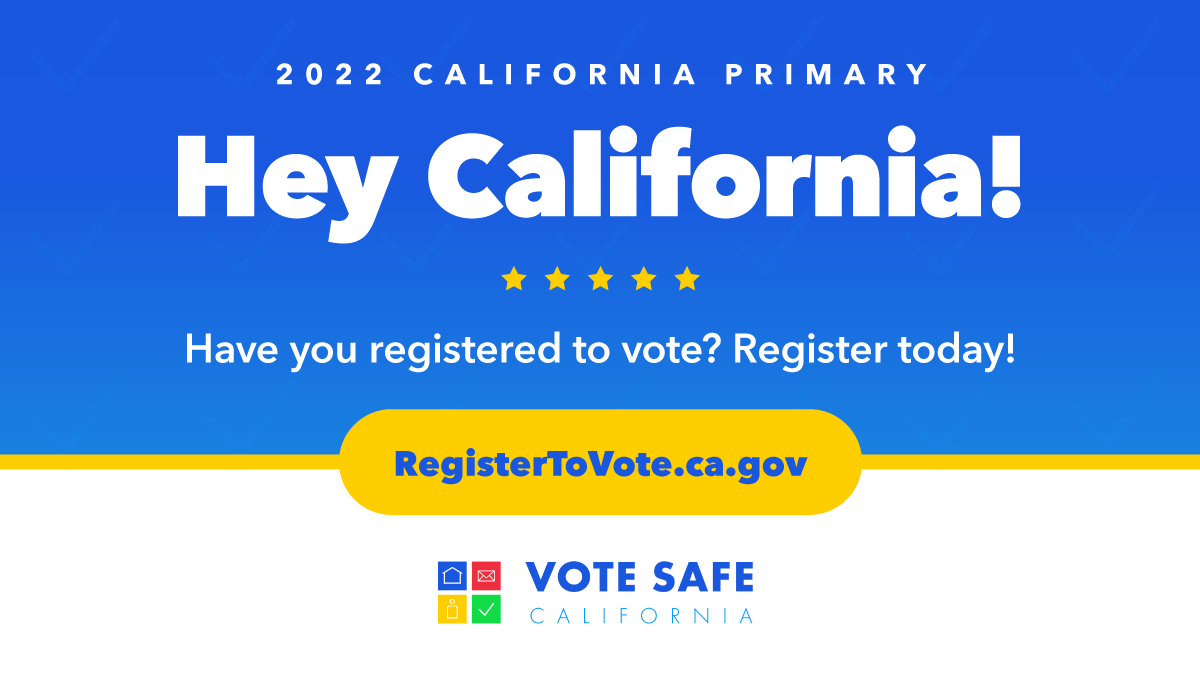California Secretary of State tweet media