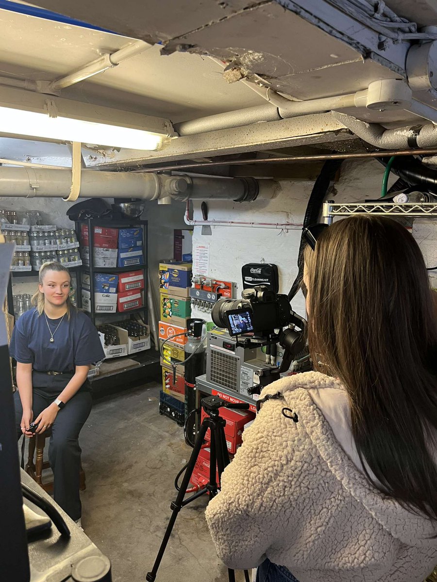 TrudyWMedia_'s tweet photo. Out filming content for our documentary ‘spikeful’ with @joshotmedia this week about the effects of spiking/safety of clubs and bars🎬Looking forward to seeing the final edit!🎥 https://t.co/a75CcYj2a1