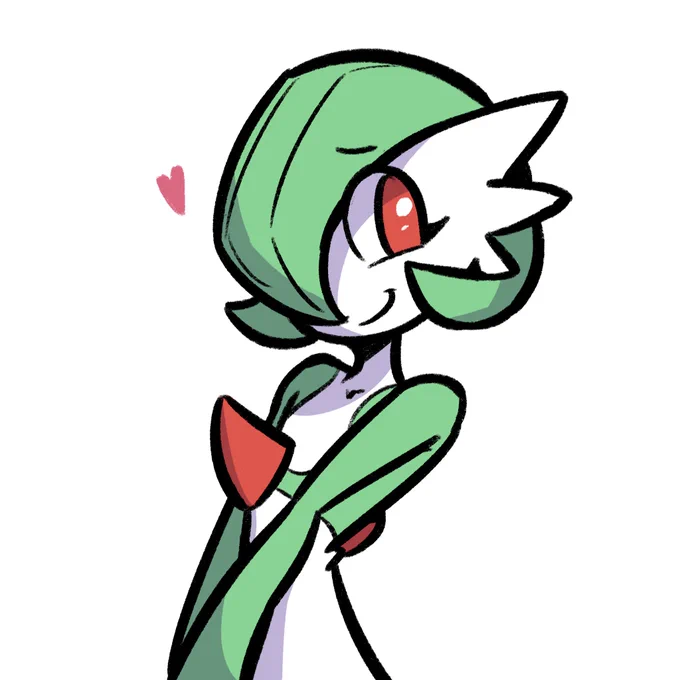 She's a little shy 