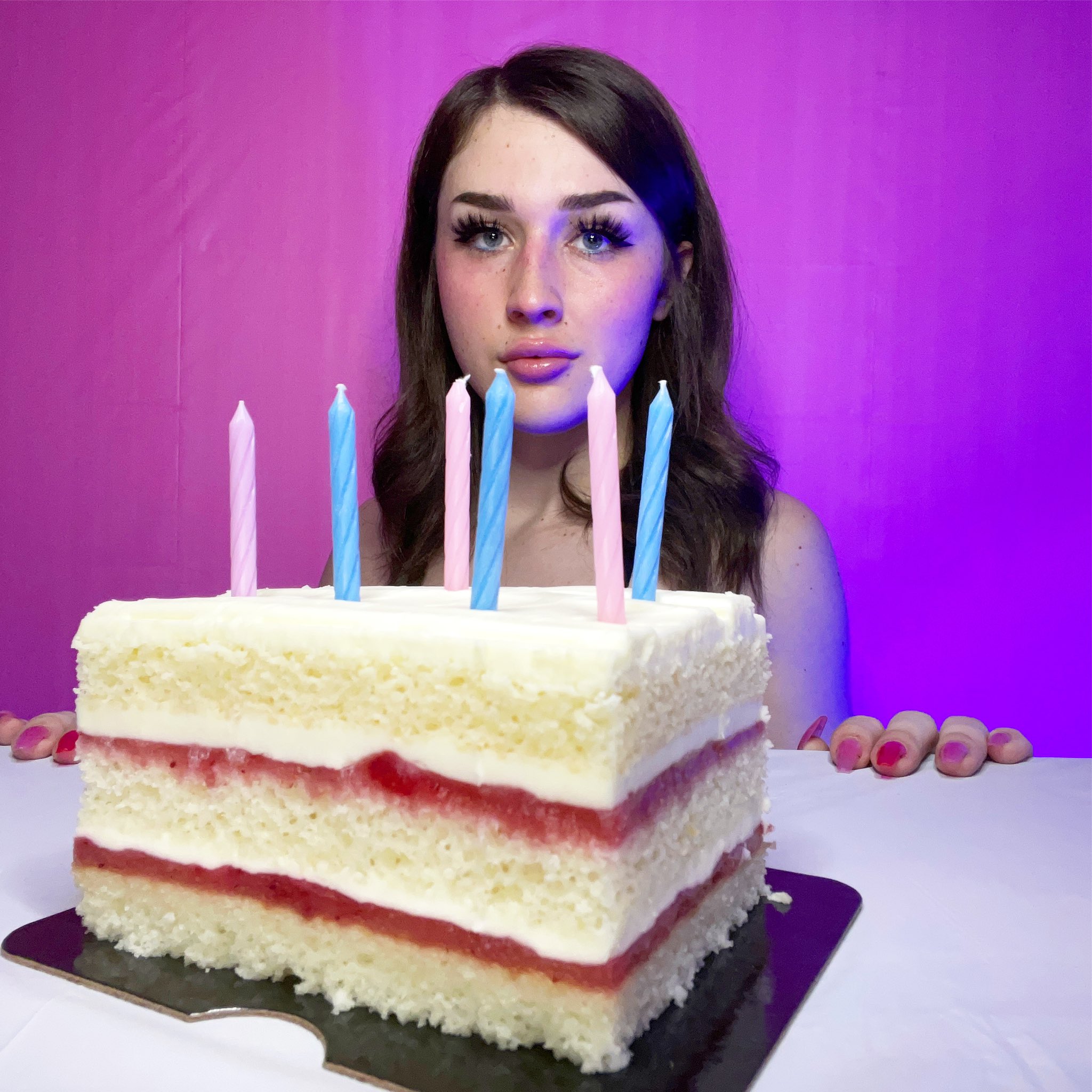 TW Pornstars - 1 pic. Hazel Lush 💖. Twitter. My Bday is in 2 days 🎂 Here’s a throwback. 5:58 PM