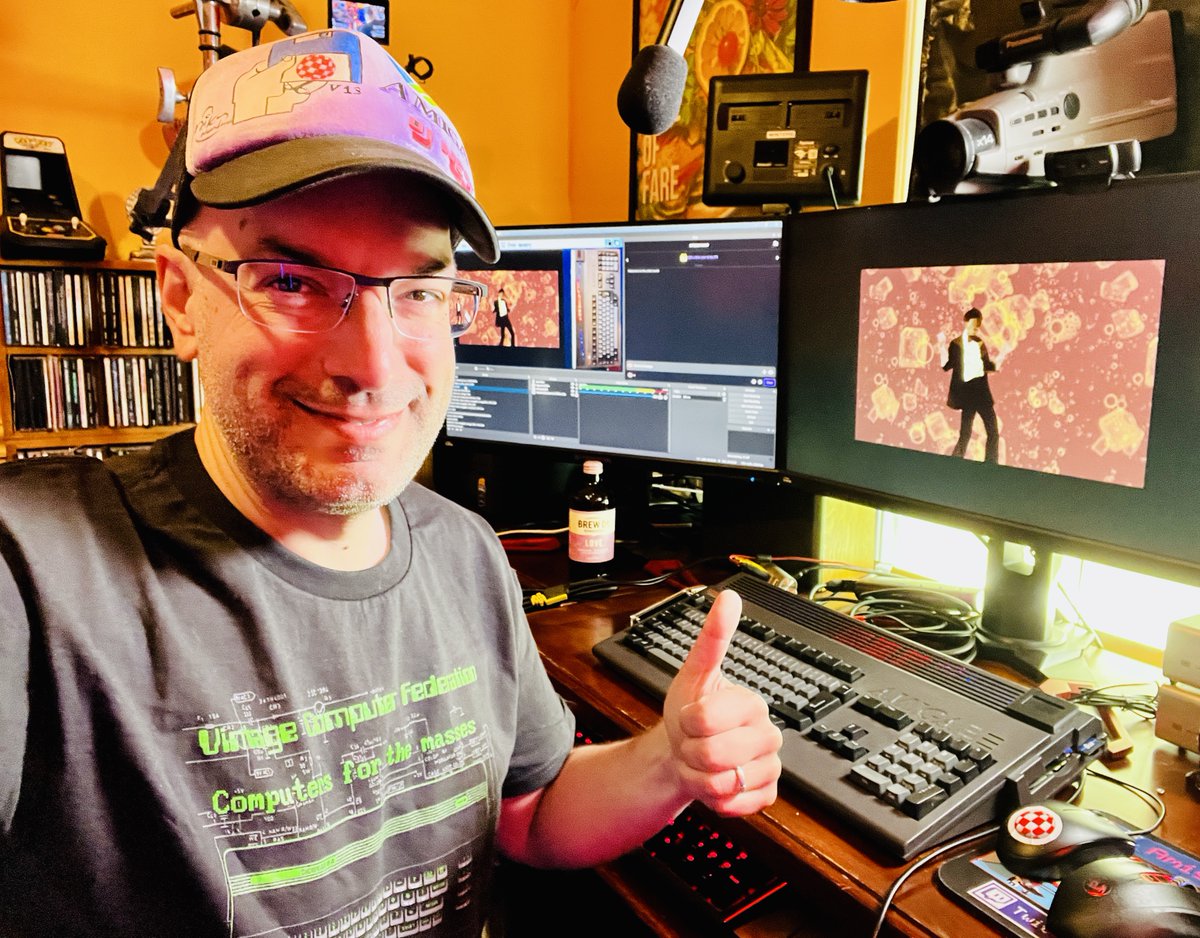 AmigaBill_'s tweet image. Live now! VCF East Recap, Amiga News, Turrican AGA, Flappadiddle, Full Throttle #commodore #commodoreamiga #retrogamer #retrogaming #indiegamedev #indiegame #AmigaBill LINK: twitch.tv/amigabill