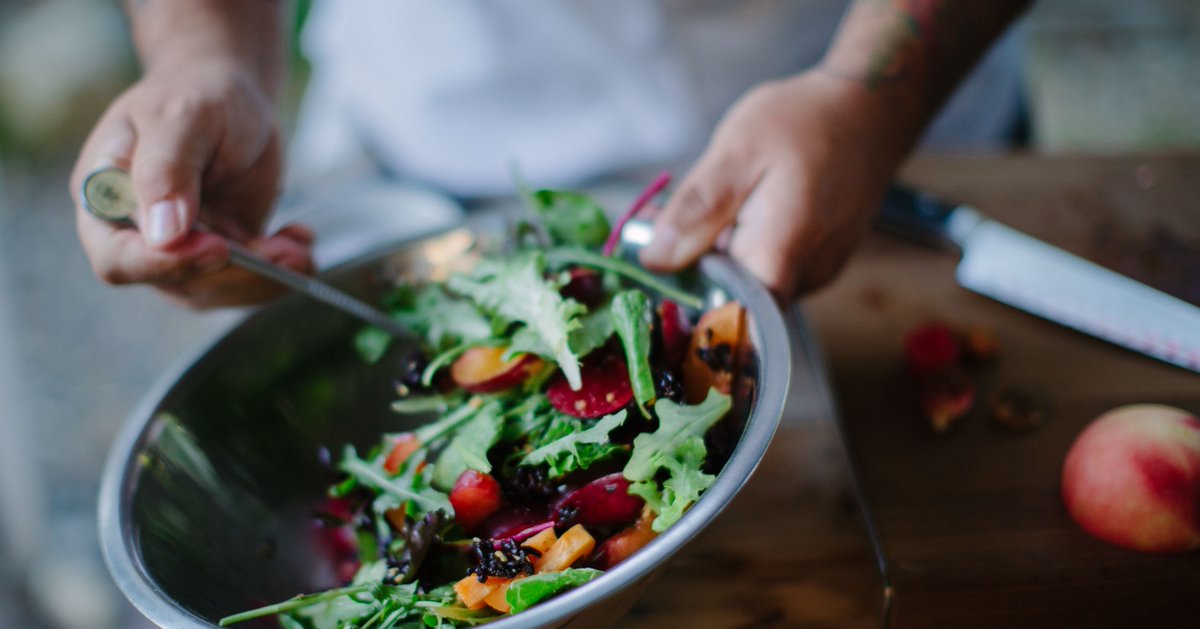 Colors as bright as the flavors are bold. For more spring-inspired recipes like this fresh Beet Cured Salmon Salad visit verlasso.com/recipes