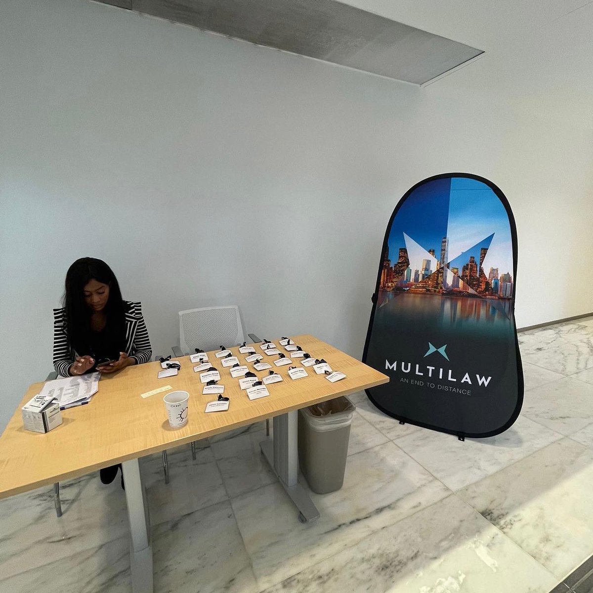 Multilaw's tweet photo. The @Multilaw events at #INTA are well under way with a networking dinner last night and a practice group meeting this morning at @Holland_Knight Washington DC offices. Great to see members meeting up again 🙂🌏 https://t.co/PpWWavLVNA