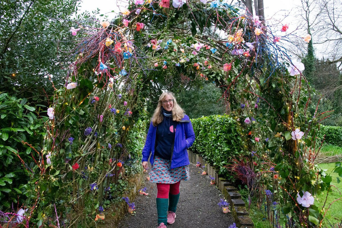 cultureworksie's tweet photo. A magical night on the eve of Bealtaine at Turlough Park, as we celebrated the changing seasons, the coming of summer and the FOLKLIFE collection at the 
@NMIreland - Country Life. 

#MayoFaoinSpéir 
@artscouncil_ie @MayoArtsOffice @NMIreland @LinenhallMayo
 
📷@AlisonLaredo https://t.co/wIe4KcVhhN