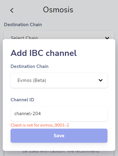 lmaverik's tweet photo. @evmosius @evmosius channel-204 is not for evmos? Any chance channel number changed? thanks in advance for the update https://t.co/T6otvG0BIn