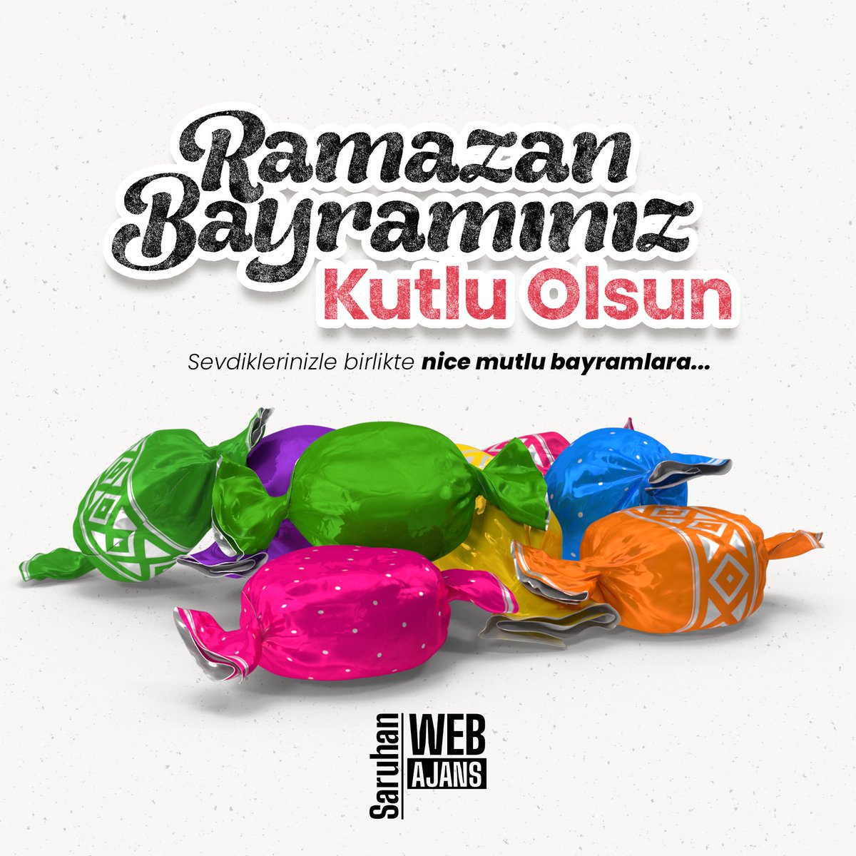 Bu bayramda sevdiklerinizin kahkahalarıyla çınlayan evleriniz, muhabbetin eksilmediği sofralarınız olsun. Ramazan Bayramınız kutlu olsun.

#iyibayramlar #ramazanbayramı #şekerbayramı #bayramınızkutluolsun #bayramınızmübarekolsun #saruhanweb #saruhanwebajans #webajans
#eskisehir
