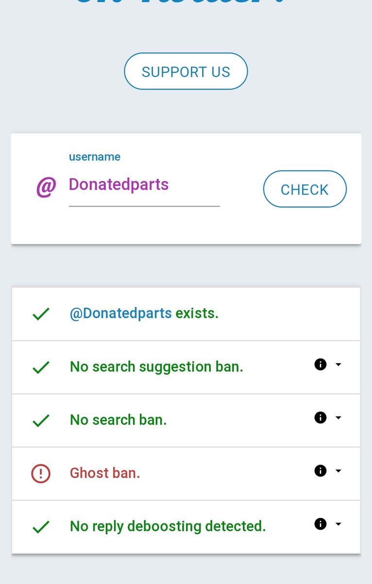 Donatedparts's tweet photo. Ghost banned for Second time today Twitter?
Lets hope that @elonmusk sorts this bias out asap.
Try sorting out Ange for misinformation over #muffgate leaving lots of ppl with egg on their faces having believed the lies...๐
#FreedomOfSpeech https://t.co/EESlY6kuhp