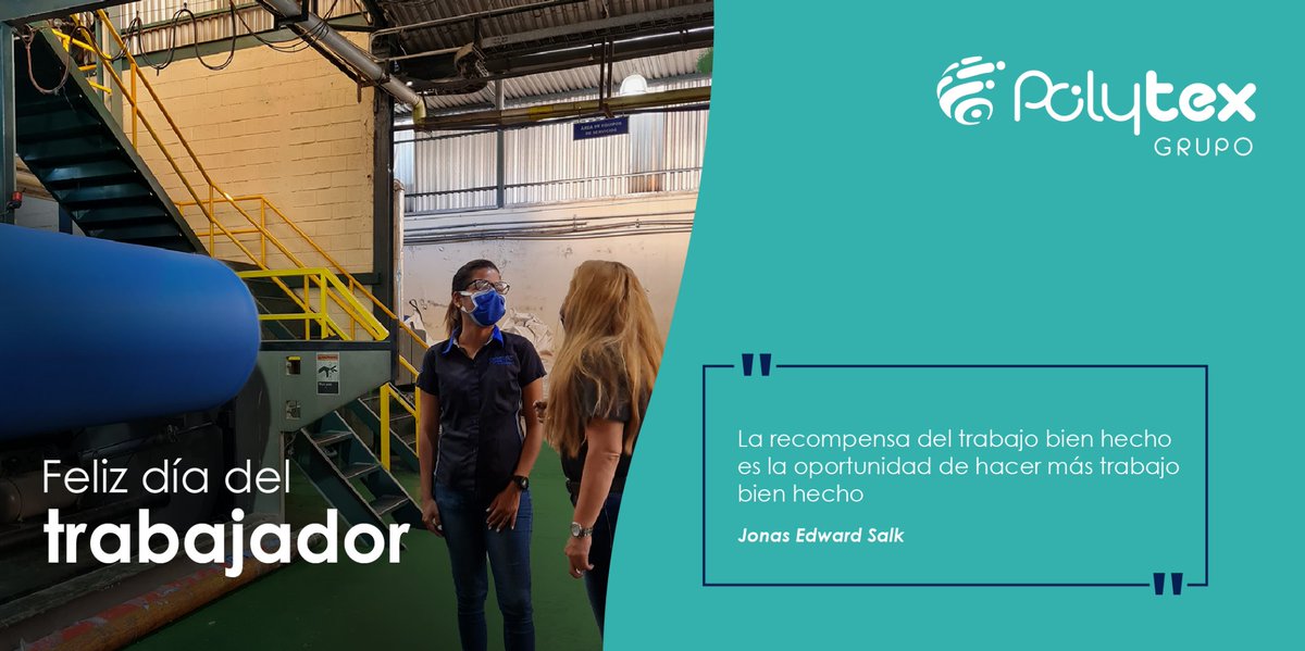 grupopolytex's tweet photo. #FelizDiaDelTrabajador  para todos. https://t.co/wWKi4NpchW