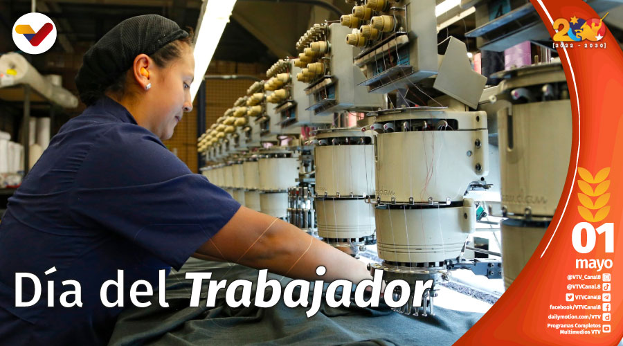 #EFEMÉRIDE🗓️| Cada #01May se conmemora el Día del Trabajador a nivel mundial, como un movimiento obrero y fuerza laboral que lucha por reivindicaciones sociales y laborales a favor de la clase trabajadora.

#10AñosLOTTT
