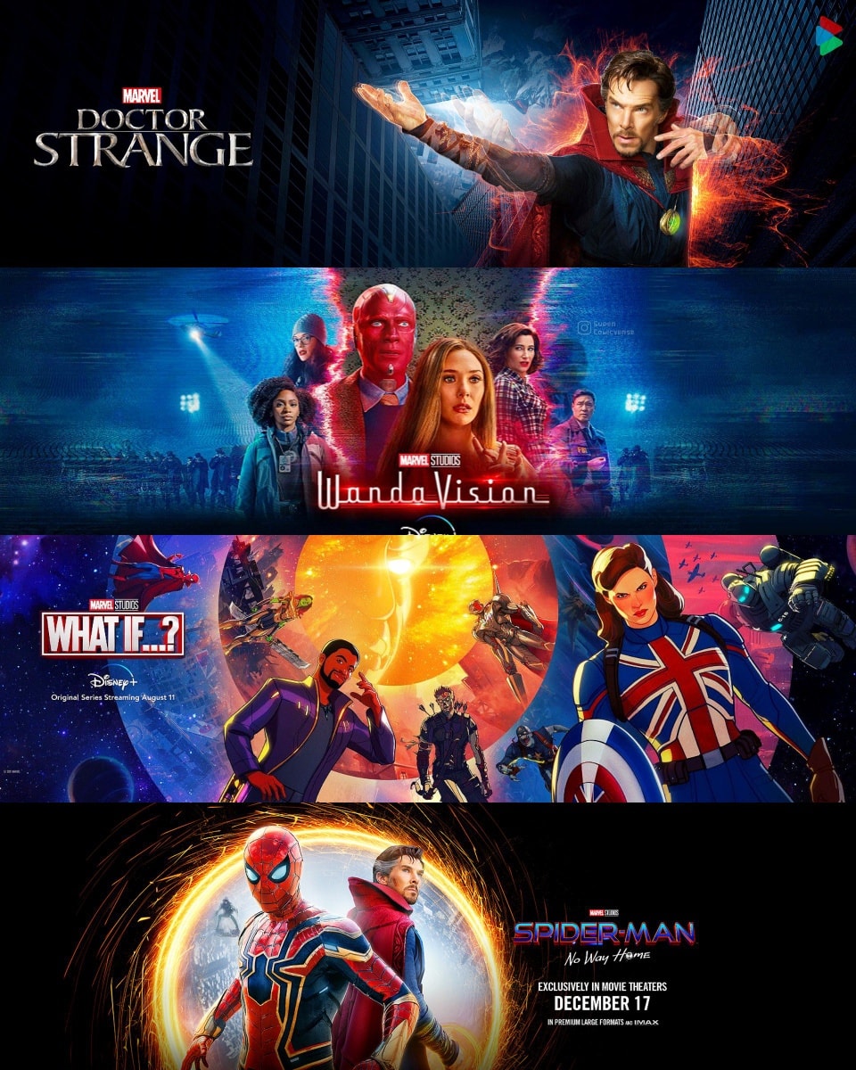 GrenierGeek's tweet photo. Marvel a fait un communiqué officiel pour te rappeler ce qu'il faut *absolument* avoir vu du MCU avant #MultiverseOfMadness ! 
1️⃣ Doctor Strange 
2️⃣ WandaVision 
3️⃣ What If...? ( le plus IMPÉRATIF à voir)
4️⃣ Spider-Man: No Way Home
Alors, t'es à jour ? 🙂 https://t.co/BM0ohf31T6