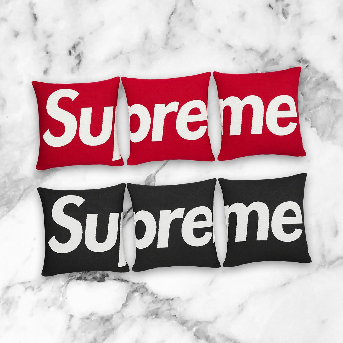 Supreme Drops on X: Supreme Jules Pansu Pillows (Set of 3) are