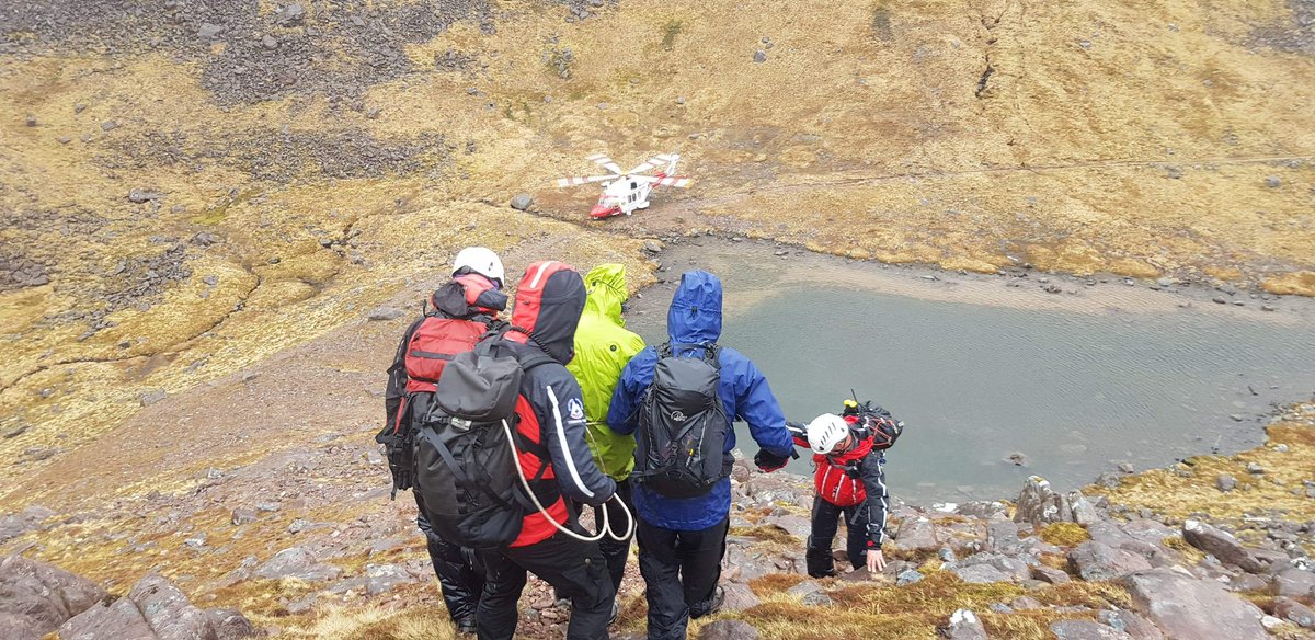 Very very grateful to my two friends and <a href="/TorridonMRT/">TorridonMRT</a> and Coastguard helicopter crew who got me safely off the hills yesterday following a nasty accident. Grateful a hundred times over.