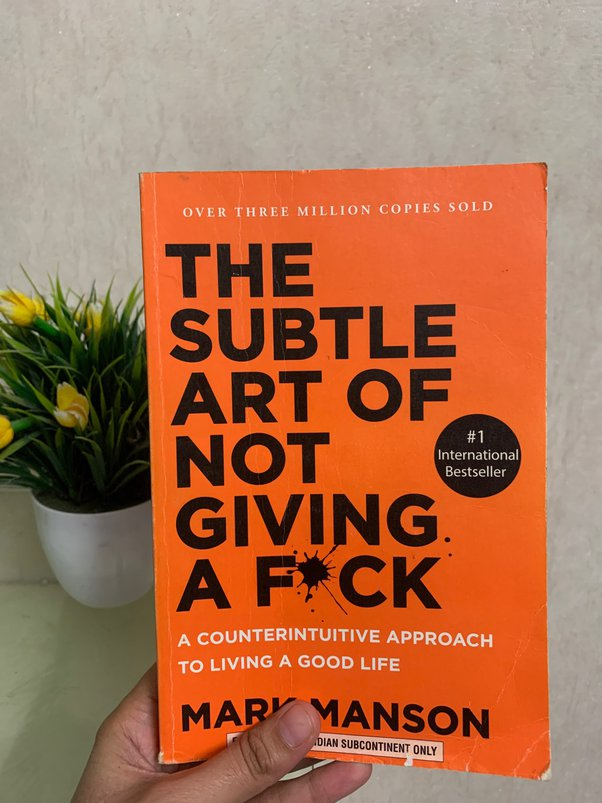 10. The Subtle Art Of Not Giving A F*CK