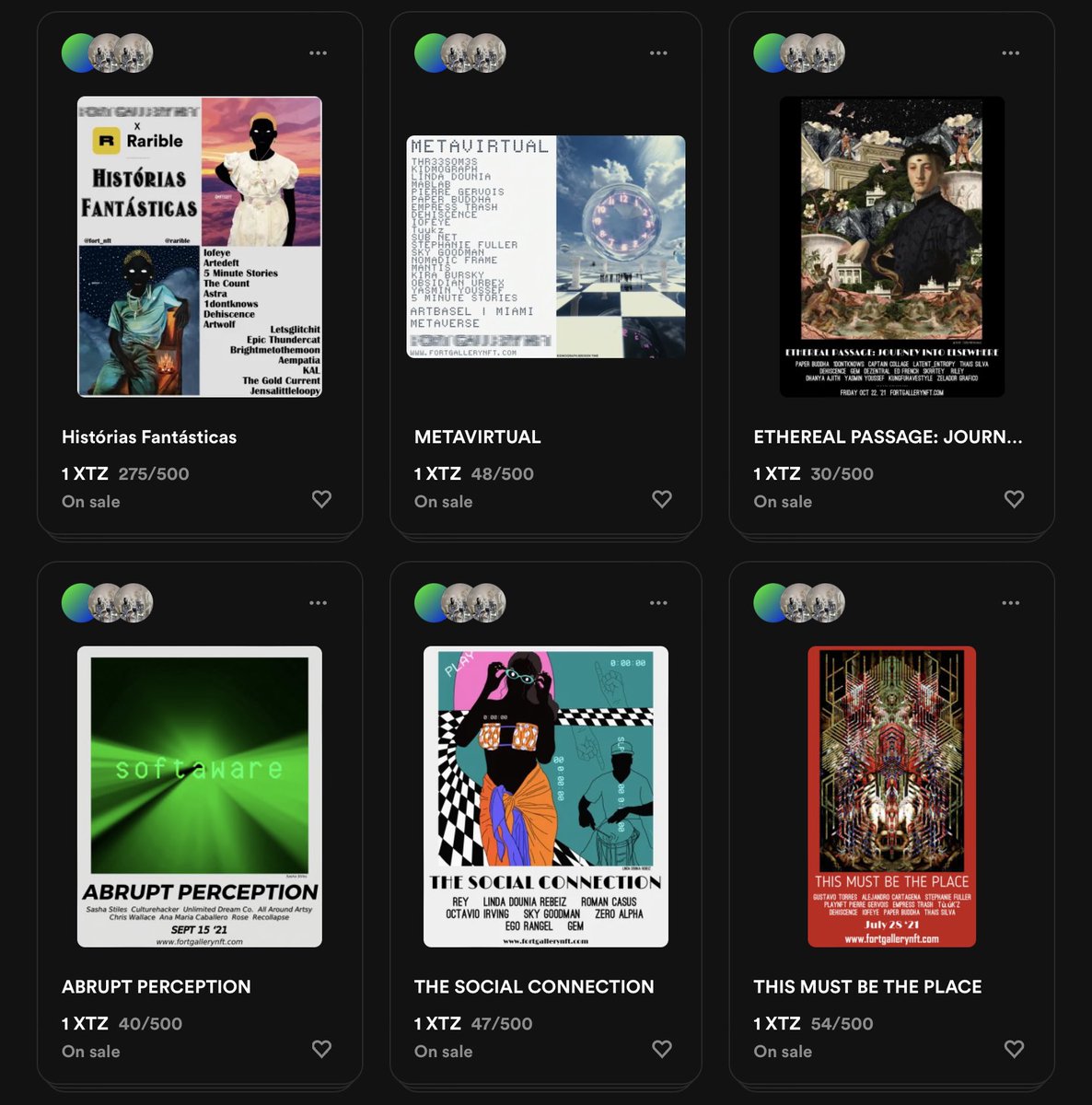 artwolfien's tweet photo. All @fort_nft exhibition posters are now available for 1 tez on @rarible 
Please follow &amp; scoop your favorite!
All proceeds help the gallery keep doing what we’re doing 🦾

https://t.co/s6fLDxhiAD https://t.co/53sv0zThrc