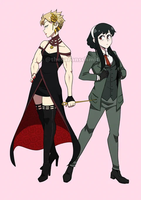 Loid and Yor could totally rock each other's outfits. #SPYxFamily 
