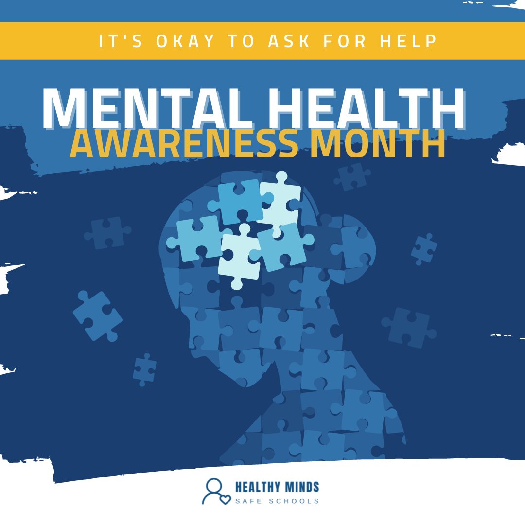 ❇️ May is Mental Health Awareness Month, dedicated to raising awareness for individuals that struggle with their Mental Health and to diminish the stigma in our society around Mental Health. 
❇️ How do you plan to recognize this month? 
#mentalhealth #mayismentalhealthmonth