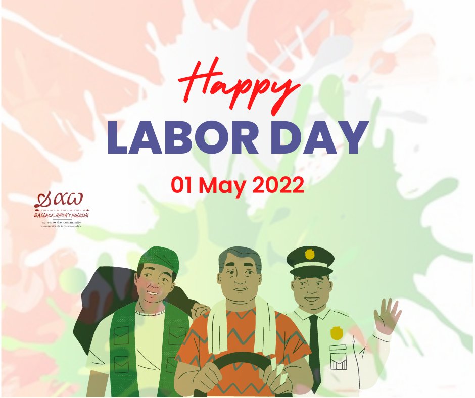 BallackHypers's tweet photo. [Fr] Nous vous souhaitons une excellente fête du travail!
-------
[En] We wish you a happy Labor Day!
#LocalSDGs #SDGs #Agenda2030 #LaborDay 🌿 https://t.co/tVUueXJAmw