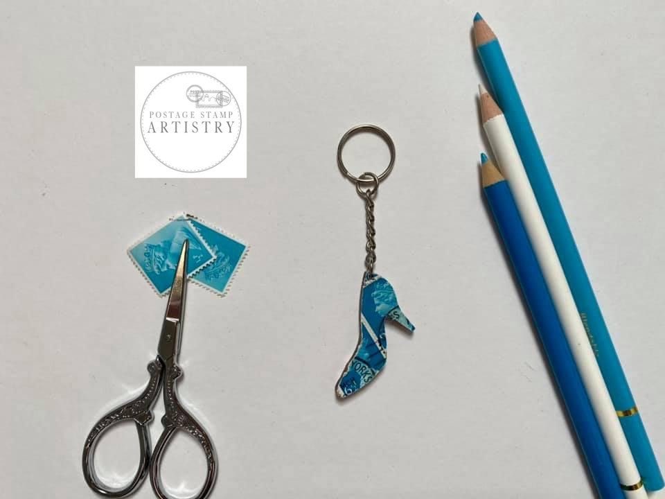 pstampartistry's tweet photo. Excited to share this item from my #etsy shop: Pick Your Postage Stamp Ladies Shoe Keyring/Vintage UK Postage Stamps/Various Colours Available/Postage Stamp Artistry - Keyring/Keychain https://t.co/VQgjo8VJYf
#crafthour #mhhsbd #craftbizparty #shoekeyring #shoe #stampkeyring https://t.co/CR3pHeP9er